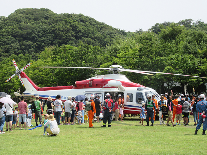 地域の防災活動拠点としての役割の写真