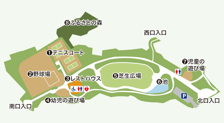 公園の概要マップ