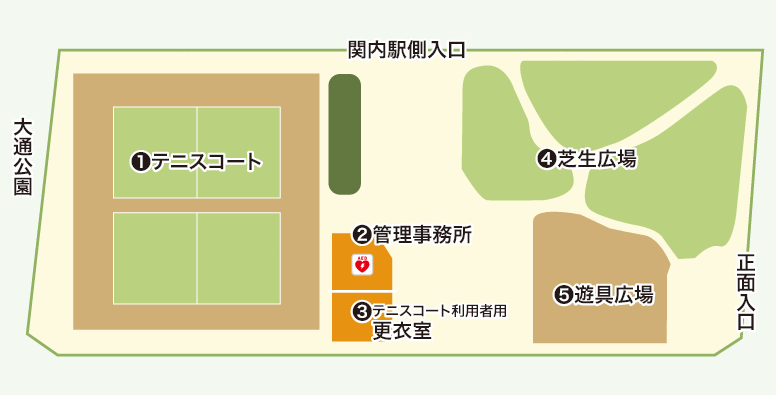 公園の概要マップ