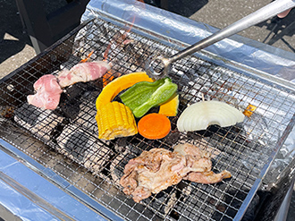 天空BBQの写真