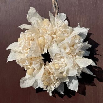 主催イベント：スケルトンリーフのリース作りの画像