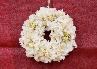 主催イベント:ドライフラワーのリース作りの画像