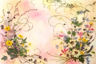 主催イベント：現代押し花アート　花・和ごみ展の画像