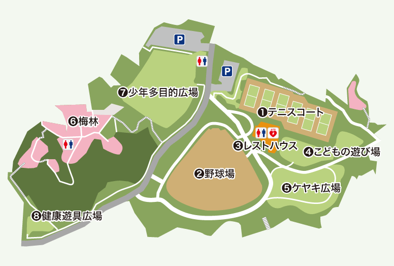 公園の概要マップ