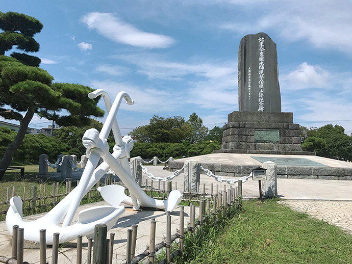 ペリー上陸記念碑・記念碑広場の写真