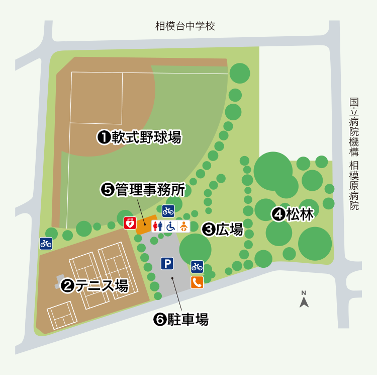 公園の概要マップ