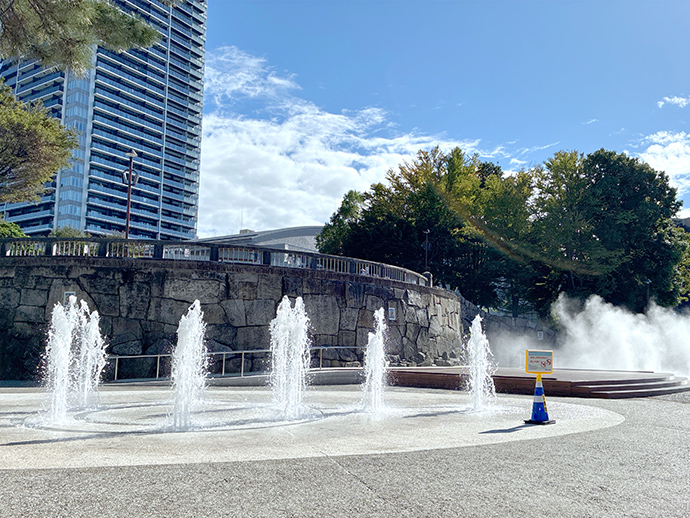 水の広場の写真
