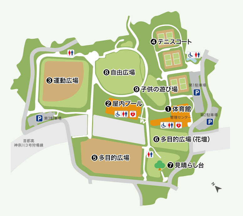 公園の概要マップ