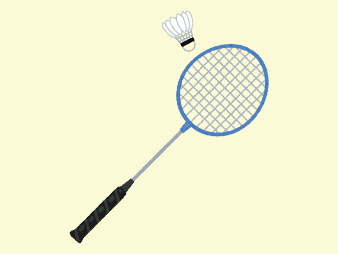 子どもバドミントン教室の写真