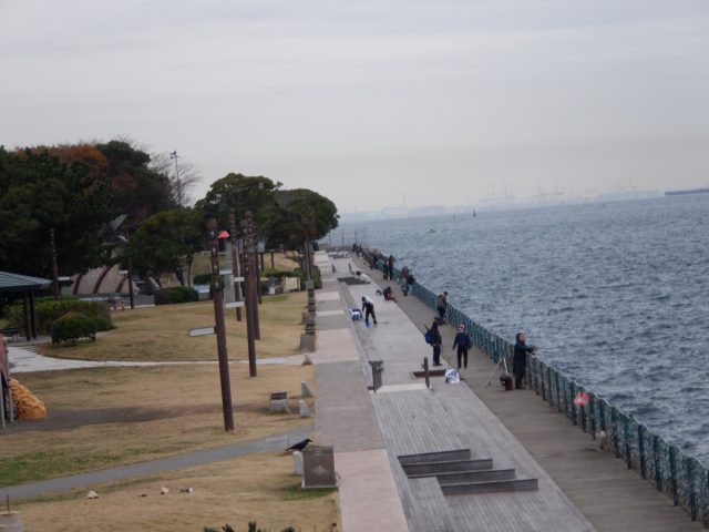 In front of Kishiwada Hokushin] In front of Hokushin in