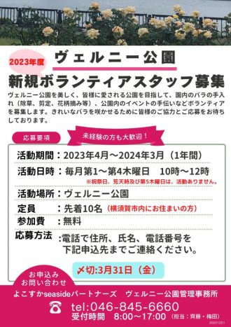 主催イベント：新規ボランティア募集の画像